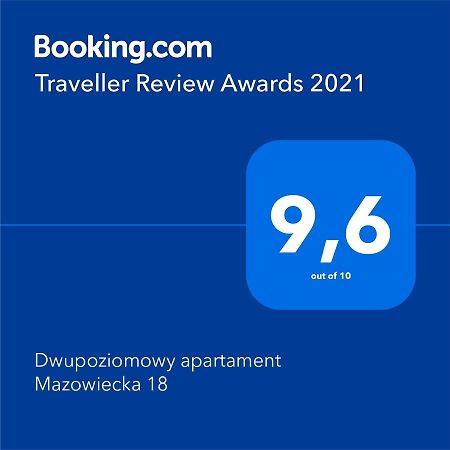 Dwupoziomowy Apartament Mazowiecka 18 Leilighet Bydgoszcz Eksteriør bilde